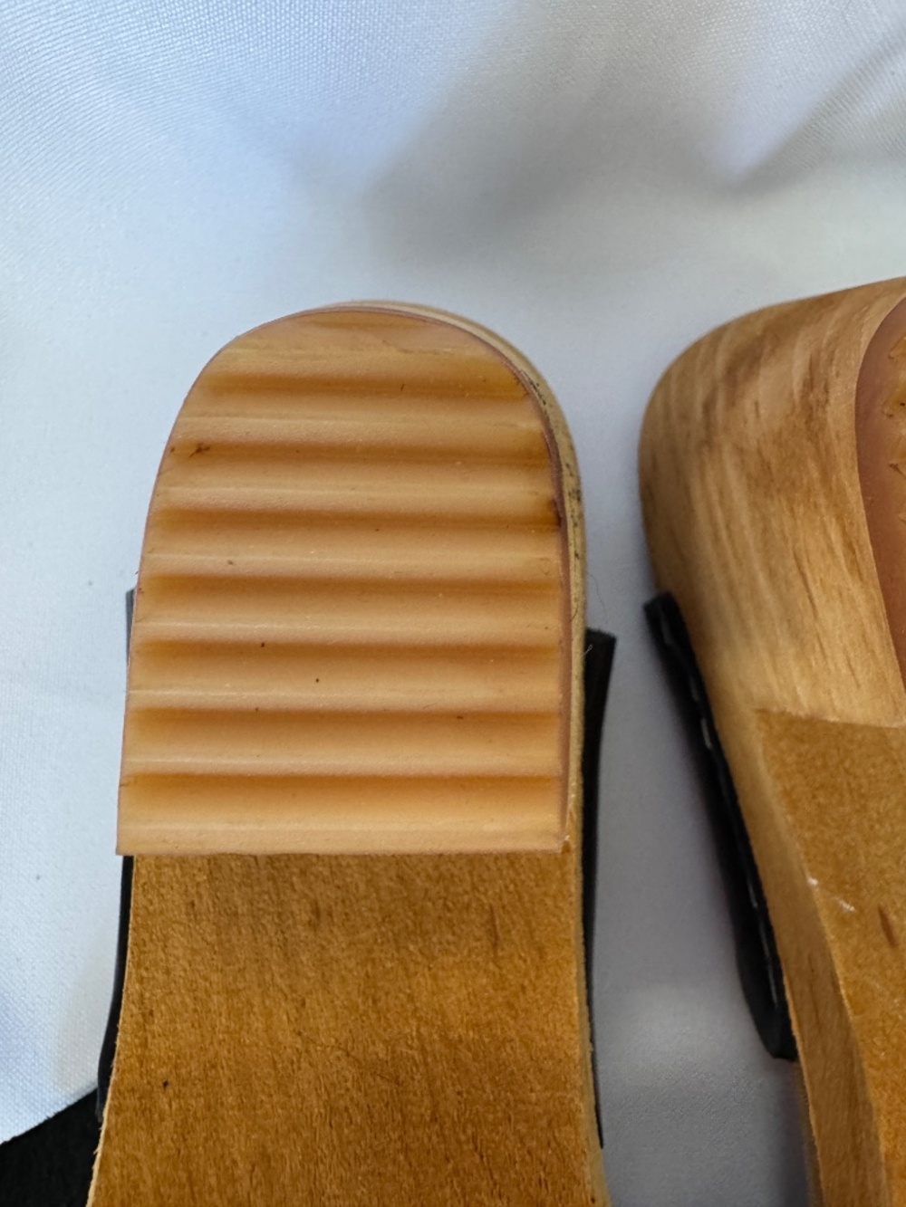 MIA Bety Woven Strap Leather Sandals Black Size 39 US 8 - Picture 9 of 13